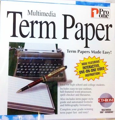 Pro One Software Multimedia Term Paper
