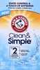 Arm &amp; Hammer Fabric Softener Sheets, 100 sheets, Purifying Waters