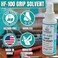 BRAMPTON TECHNOLOGY, LTD. HF-100 Golf Grip Tape Solvent, Non-Toxic and Non-Flammable Spray Solution, 8 ounces