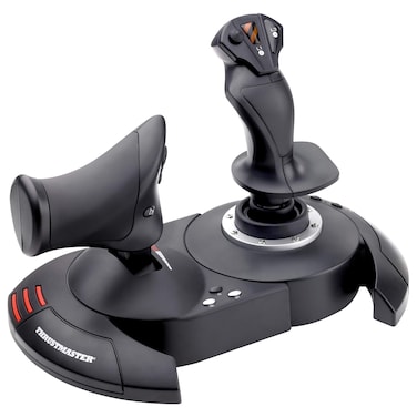 Thrustmaster T.Flight HOTAS X, Joystick and Throttle With Dual Rudder System, Buttons and Programmable Axes, Rotating Handle, Trigger, PC/USB Compatible