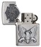 Zippo 200HDH284 Harley Davidson Windproof Lighter, Silver