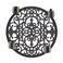 Esschert Design Plant Trolley - Cast Iron Round