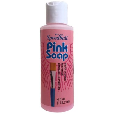 Speedball Pink Soap 4 oz 4oz.