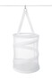 Whitmor Pop and Fold Clothespin Bag White