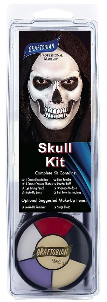 Graftobian Skull Makeup Kit