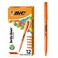 Bic Brite Liner Highlighter, Chisel Tip Orange 12 Count (Pack of 1)
