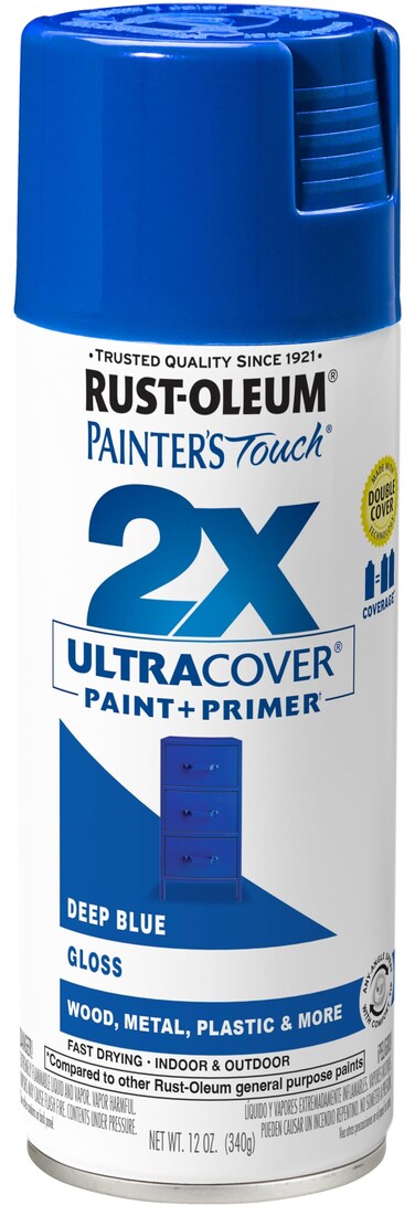 Rust-Oleum Ptouch Gloss Deep Blue 12 Oz. Spray