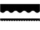 Teacher Created Resources Black Scalloped Border Trim, Black (4397)