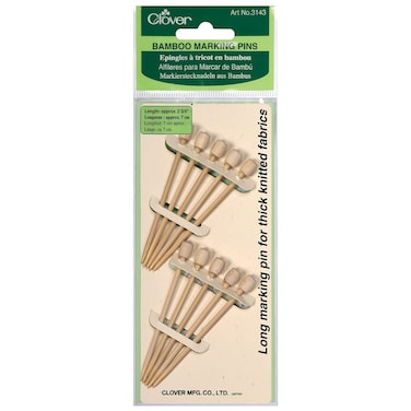 clover Bamboo Marking Pins, 1