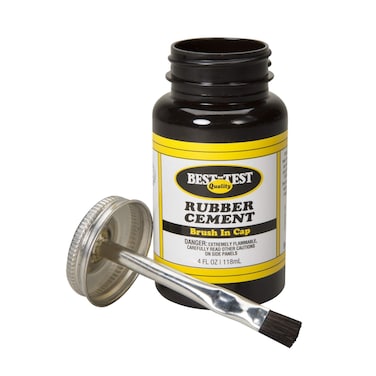 Speedball Best-Test Rubber Cement 4OZ Jar
