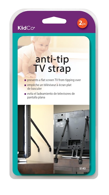 KidCo Anti-tip TV Strap, 2 Count