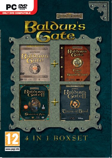 Interplay Baldurs Gate Compilation (1+2 + adds)/PC