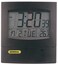 General Tools DJC381 Jumbo Display Digital Wall Clock with Time, Day, Date and Temperature, Black
