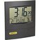General Tools DJC381 Jumbo Display Digital Wall Clock with Time, Day, Date and Temperature, Black