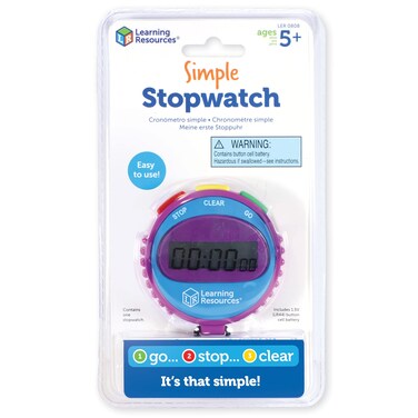 Learning Resources Simple Stopwatch