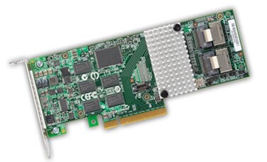 LSI Logic Broadcom 8 Port 6Gbps MegaRAID SAS 9261-8i SGL Controller