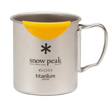 Snow Peak Lightweight Single Wall Titanium Backpacking, Camping Mug