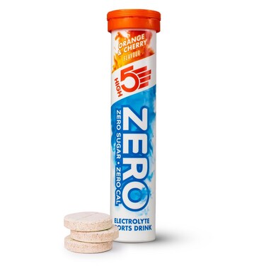 HIGH5 ZERO Electrolyte Tablets   20 Servings   Pack of 1   Orange & Cherry