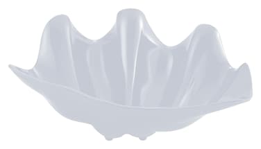 Winco PSBW-5W Shell Bowls, 5-Quart, Pearl,White,Medium