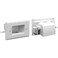 DATA COMM Electronics 50-3338-WH-KIT Easy-Mount Cable Organizer Kit