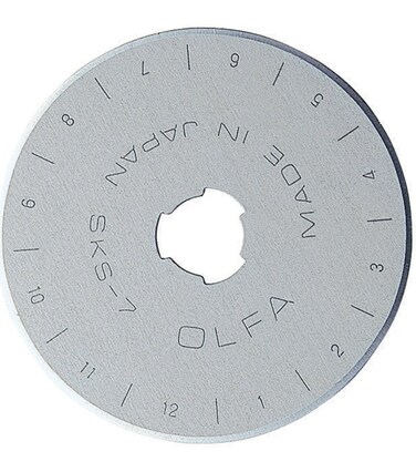 Olfa Rotary Blade Refills - 45Mm 2 Per Package (Pack of 2)
