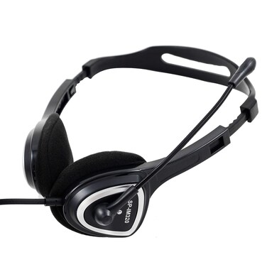 iMicro Im320 USB Headset with Adjustable Microphone Noise Cancelling, Wired Headphone for PC, Laptop