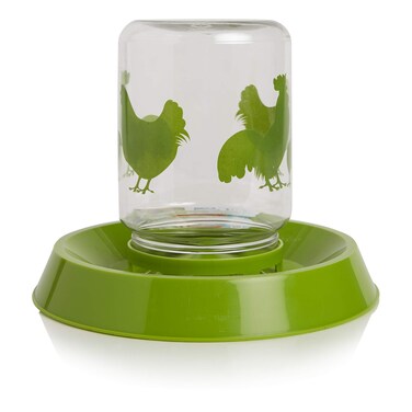 Lixit Chicken Feeder/Waterer, 64-Ounce