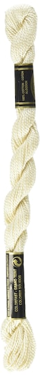 DMC 115 5-712 Pearl Cotton Thread, Cream, Size 5