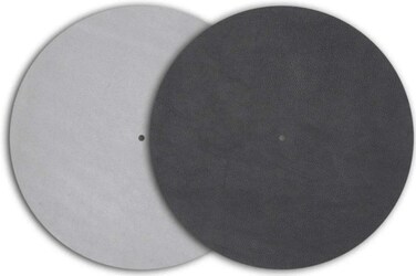 Pro-Ject Leather It Turntable Mats, Black