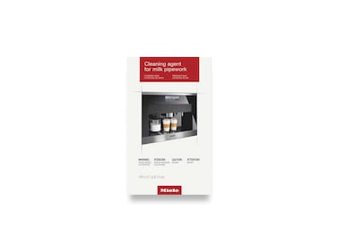 Miele Original 10180270 Pipework Cleaner, Hygienically Clean Milk Pipework in Coffee Machines, 100 Sachets