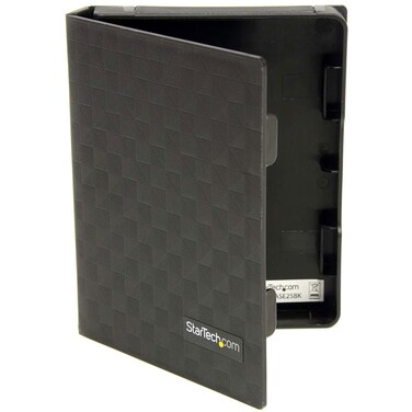 StarTech 2.5in Anti-Static Hard Drive Protector Case - Black (3pk) - 2.5 HDD protector black - 2.5 HDD protector (HDDCASE25BK)