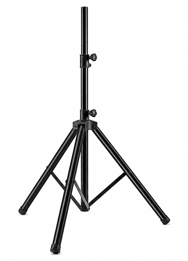 Pyle Speaker Stand Tripod, Adjustable 6 ft Universal PA Speaker Mount