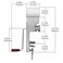 KITCHEN CROP Deluxe Grain Mill, small, Silver, VKP1024