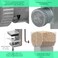 KITCHEN CROP Deluxe Grain Mill, small, Silver, VKP1024