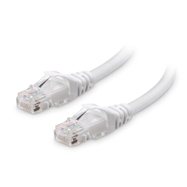 Cable Matters Cat6 Snagless Ethernet Patch Cable in White 25 Feet