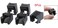 uxcell Sourcingmap 5 Pcs Unshielded RJ45 8P8C Modular PCB Jack Network Socket Connectors