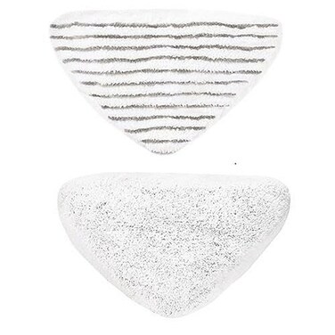 BISSELL Steam Mop Select Replacement Pads, 2 pk, 76B2A, WHITE