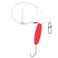 Aqua-Clear Aqua Clear SR-1 Surf Rig, Neon Orange and White Tail Finish