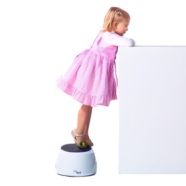 Joovy StepTool, Step Stool, Holds Up To 300 lbs, White