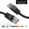 iMBAPrice (10 Pack) Black 1/2 Feet (0.5ft / 6 inch) Molded UTP Cat6 Ethernet Network Patch Cable RJ45 M/M