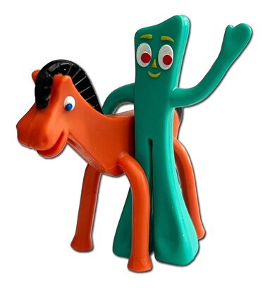 NJ Croce Gumby & Pokey Mini Bendable Pair
