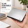 LG Electronics GP60NS50 USB 3.0 Compatible, Super-Multi Ultra Slim Portable DVD+/-RW External Drive for PC Windows, Linux, Mac OS, Surface Pro 3&4, with M-DISC support, Silver