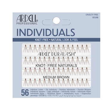 Ardell Professional Duralash Individuals False Eyelash, Medium Brown