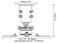 Qualgear prb-717-wht universal ceiling mount projector accessory