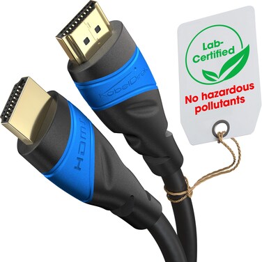 KabelDirekt &ndash; 4K HDMI Cable &ndash; 6.1m &ndash; German Flexcore Technology