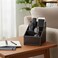 I-MART I-Mart PU Leather Remote control/controller TV Guide/mail/CD organizer/caddy/holder with (Black)