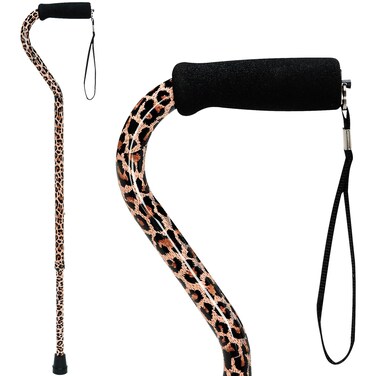 DMI Adjustable Designer Cane with Offset Handle