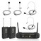 Pyle PYLE-PRO Instrument Dynamic Microphone 2 Mic System PDWM3400