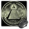 3dRose Illuminati Mouse Pad (mp_149768_1)