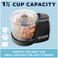 Kitchen Selectives MC-6BL Kitchen Selectives Mini Chopper, Black, 2 cups